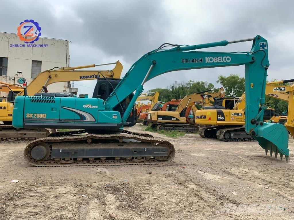 Kobelco SK 260 LC Kāpurķēžu ekskavatori