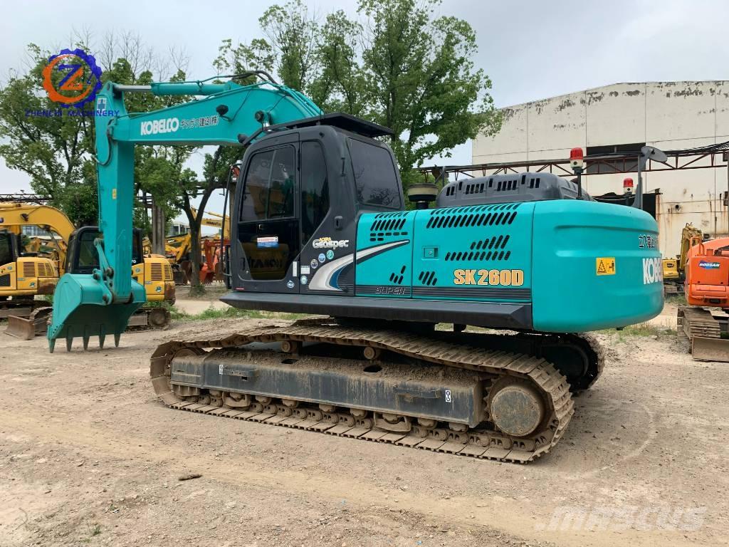 Kobelco SK 260 LC Kāpurķēžu ekskavatori