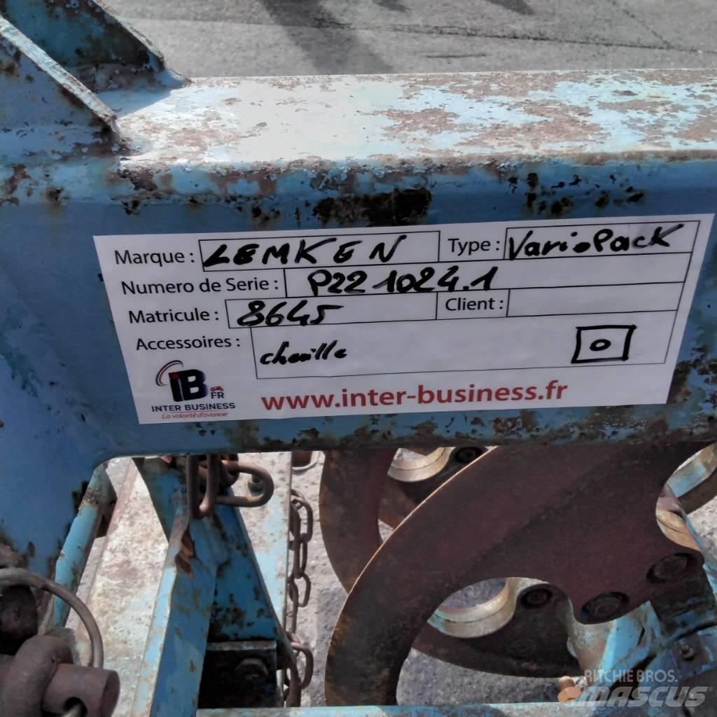 Lemken Variopack Cita augsnes apstrādes tehnika un papildaprīkojums