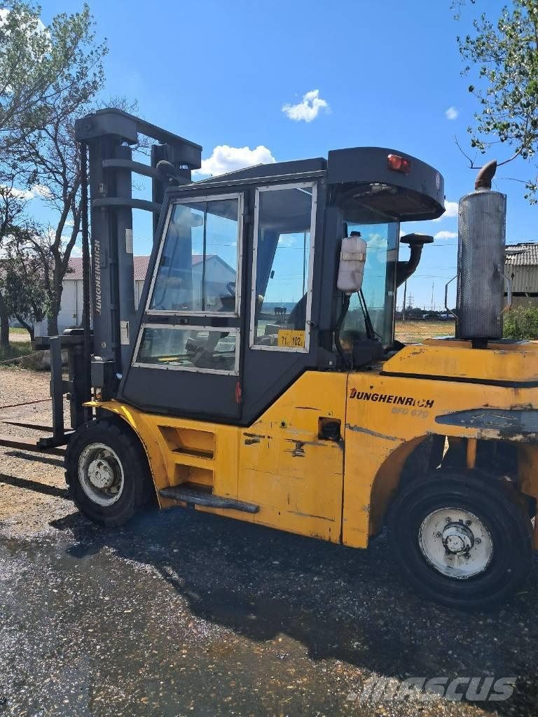 Jungheinrich DFG670 Tehnika ar dīzeļa dzinēju