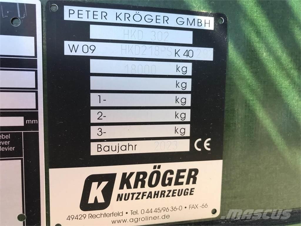 Kröger HKD 302 Pašizgāzējs