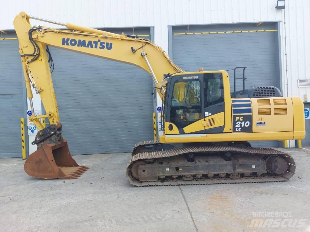 Komatsu PC210LC-10 Kāpurķēžu ekskavatori