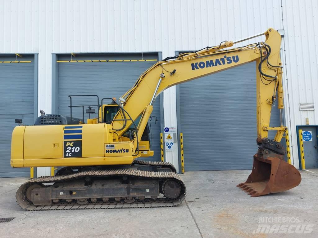 Komatsu PC210LC-10 Kāpurķēžu ekskavatori