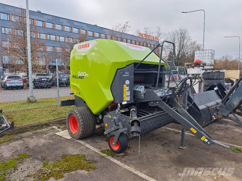 CLAAS Rollant 520 RC Rituļu preses