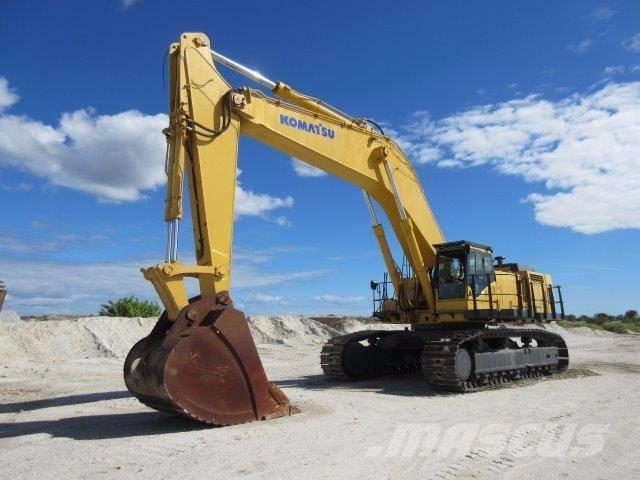 Komatsu PC1250 LC-7 Kāpurķēžu ekskavatori