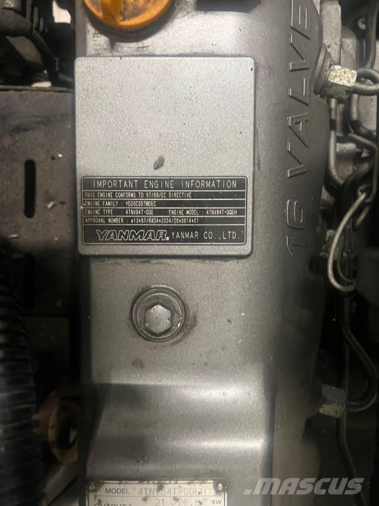 Yanmar 4TNV84T-GGEH Mini ekskavatori < 7 t