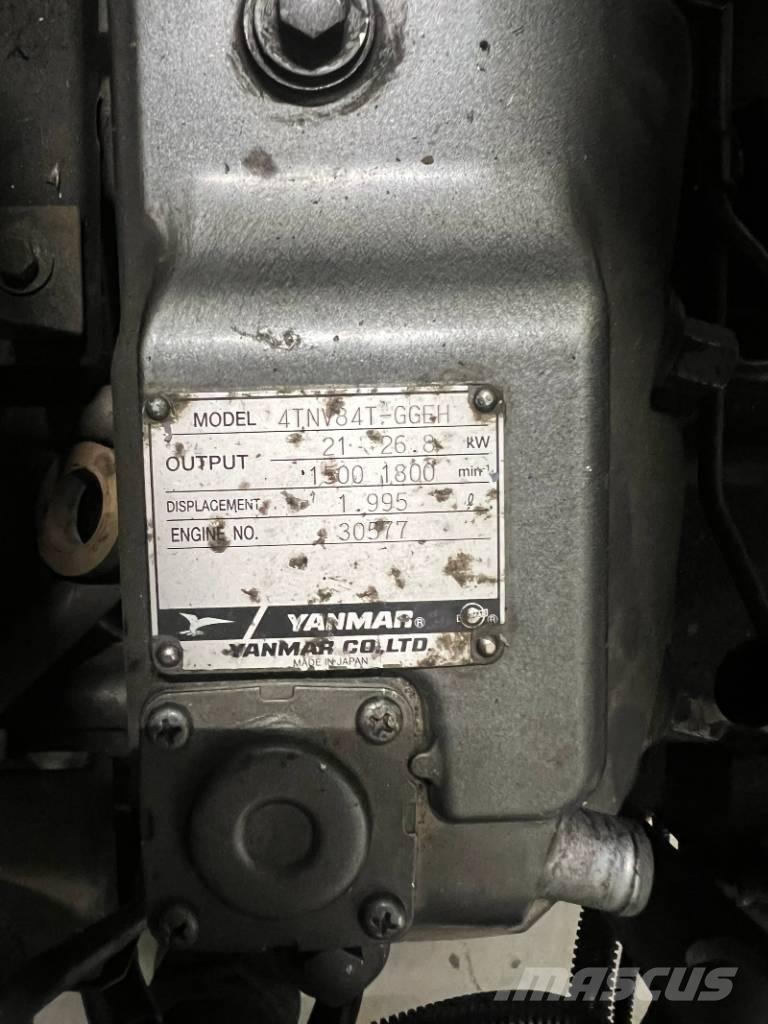 Yanmar 4TNV84T-GGEH Mini ekskavatori < 7 t