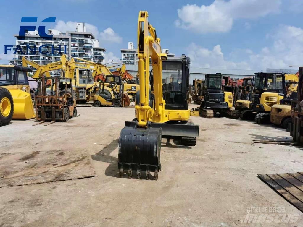 Komatsu pc55mr Kāpurķēžu ekskavatori