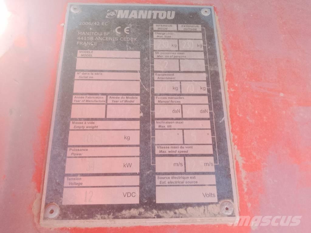 Manitou 200 ATJ Strēles pacēlāji