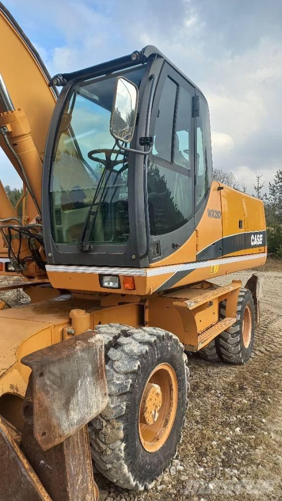 CASE WX 210 Ekskavatori uz riteņiem
