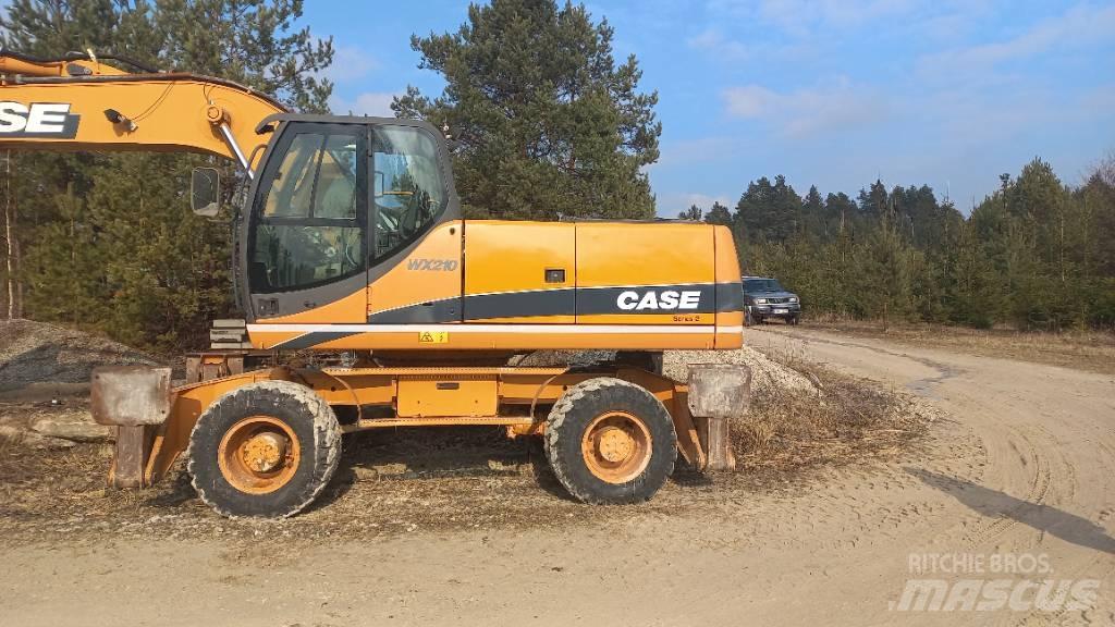 CASE WX 210 Ekskavatori uz riteņiem