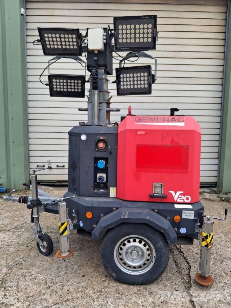 Generac V 20 Gaismas torņi