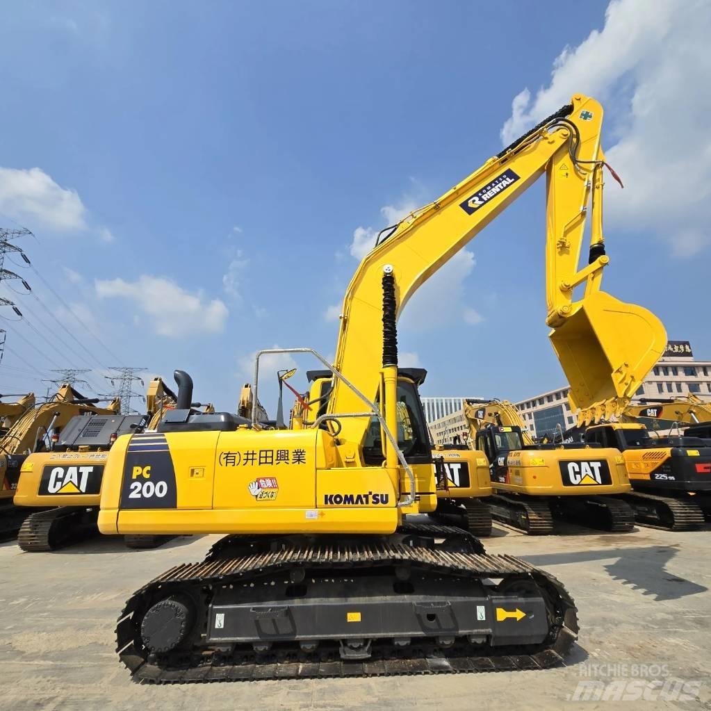 Komatsu PC 200-8 Kāpurķēžu ekskavatori