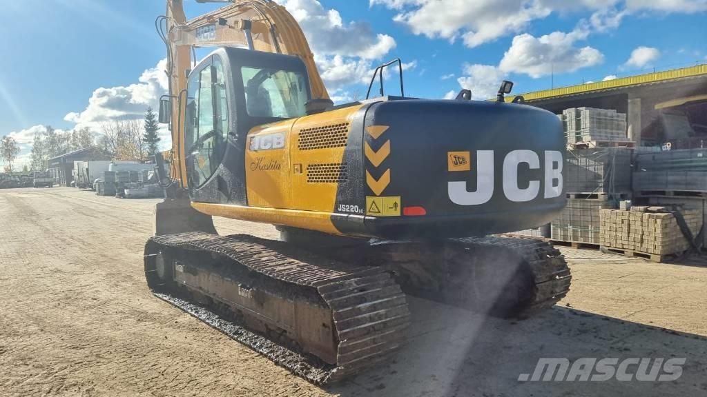 JCB JS 220 LC Kāpurķēžu ekskavatori