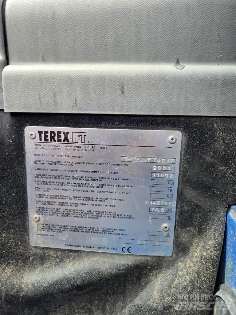 Terex Telelift 4017 Teleskopiskie manipulatori