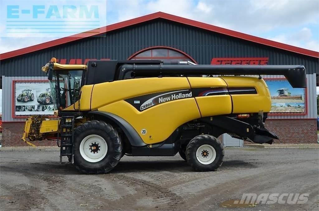 New Holland cx 860 Ražas novākšanas kombaini