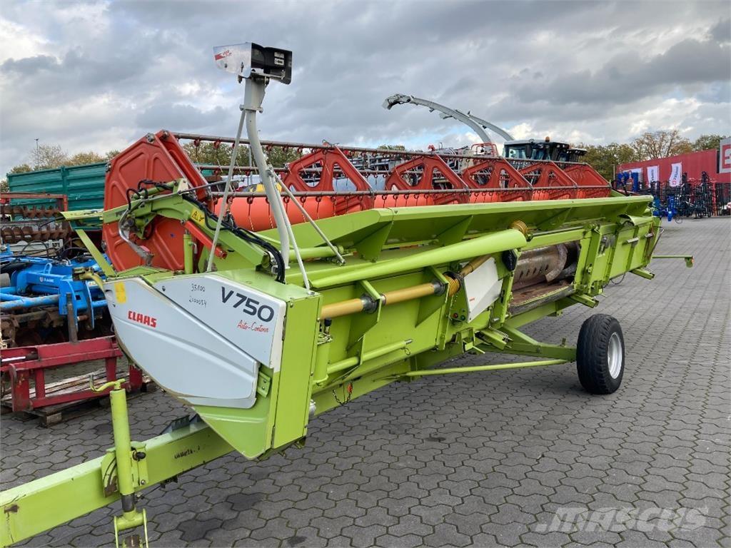 CLAAS Vario 750 Hārvesteru kausi