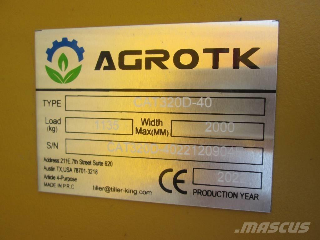 AGROTK CAT320D-40 Citas sastāvdaļas