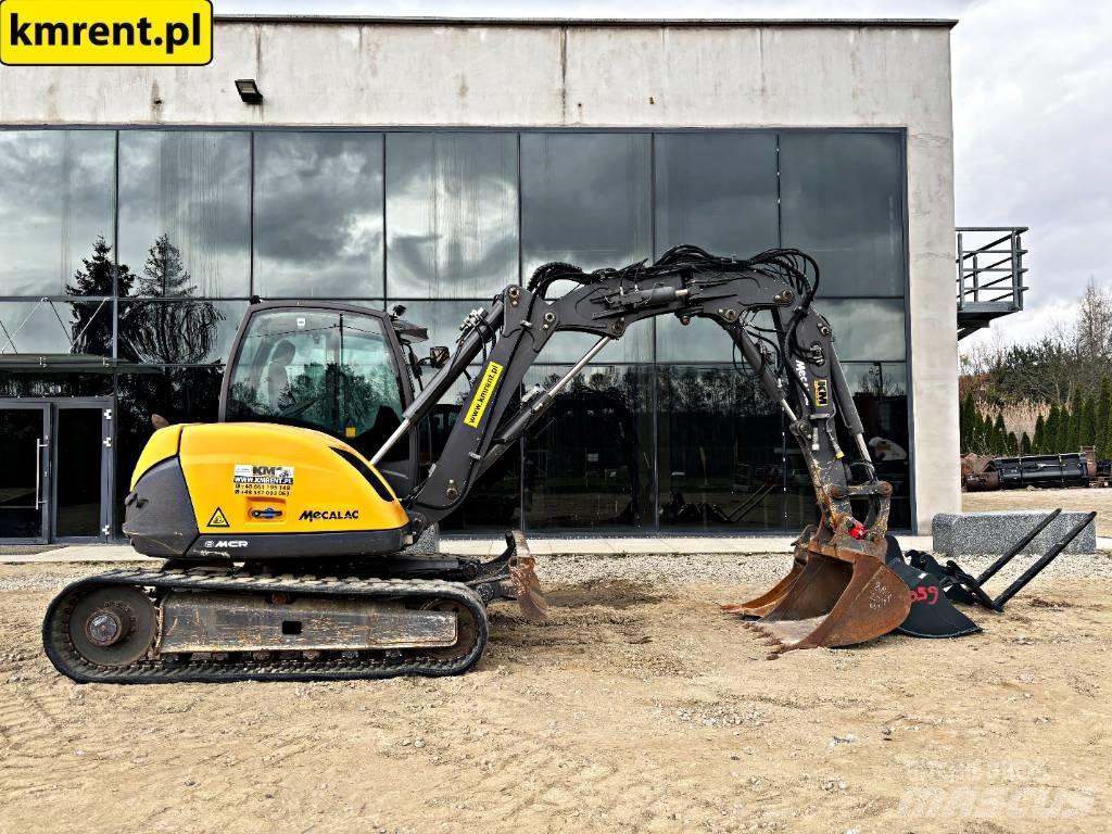 Mecalac 8 M CR Vidēja lieluma ekskavatori 7 t - 12 t