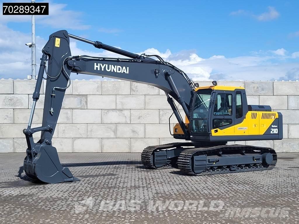 Hyundai R210 Kāpurķēžu ekskavatori