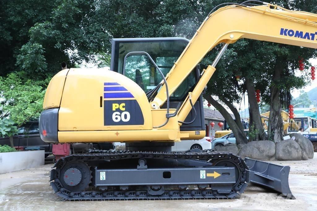 Komatsu PC 60-8 Kāpurķēžu ekskavatori