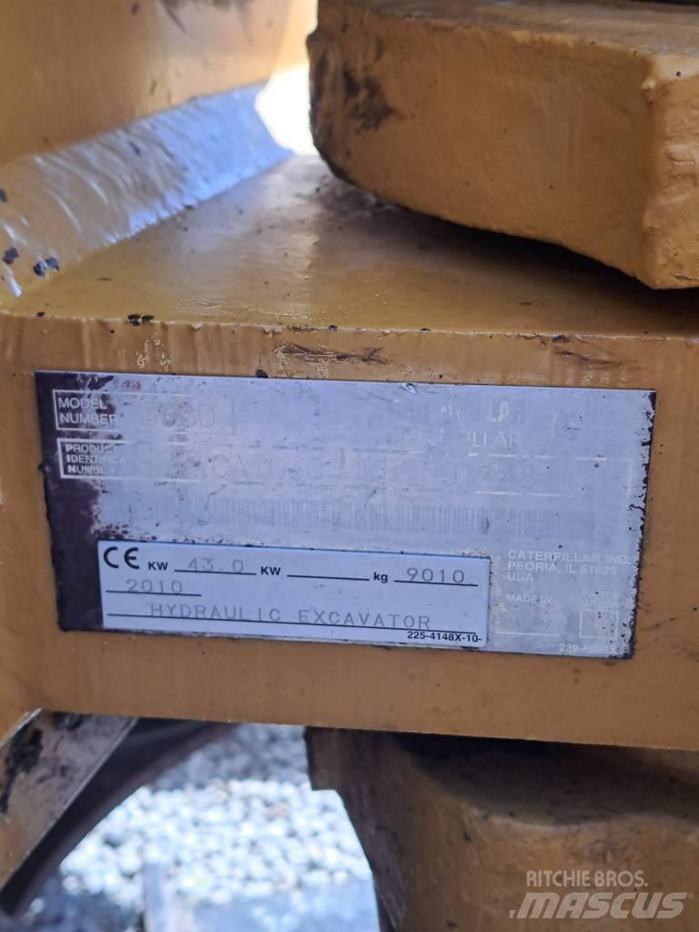 CAT 308 D Vidēja lieluma ekskavatori 7 t - 12 t