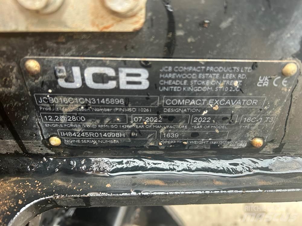 JCB 16C-1 Mini ekskavatori < 7 t