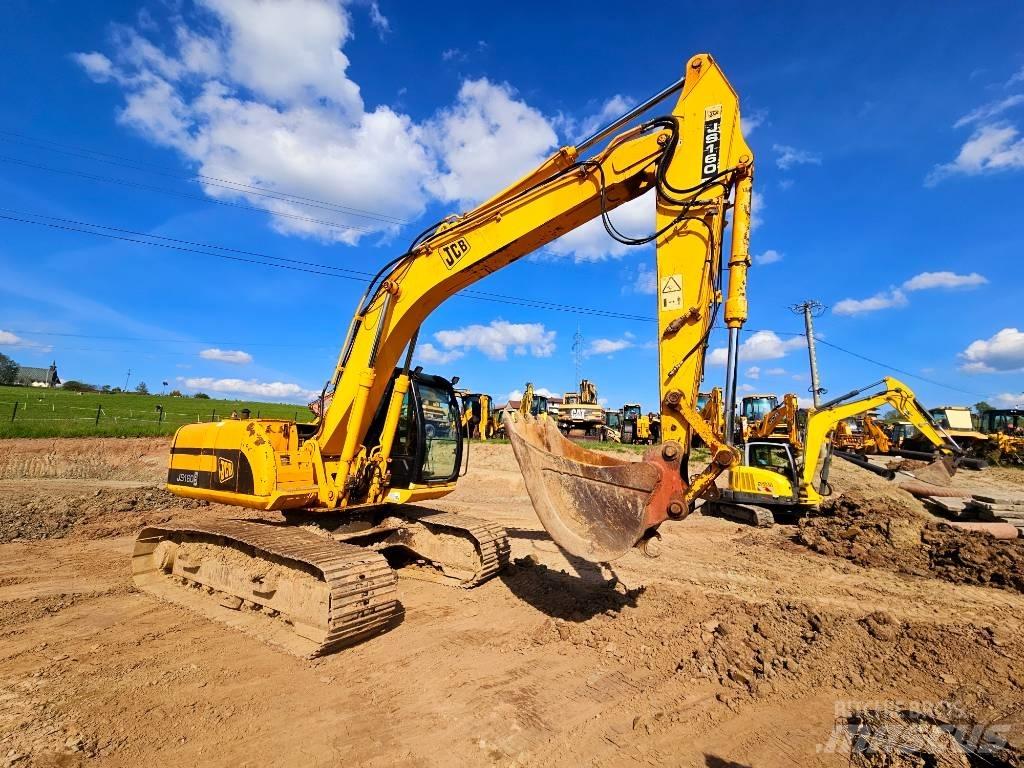 JCB JS 160 LC Kāpurķēžu ekskavatori