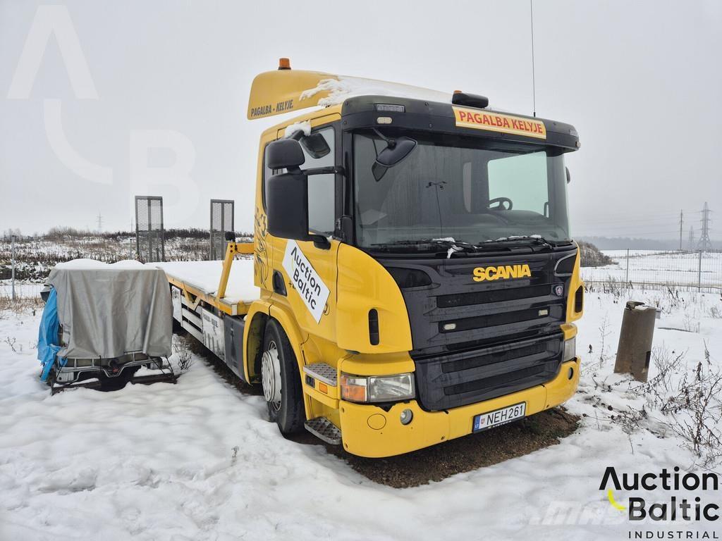Scania P 230 Evakuators ar manipulatoru
