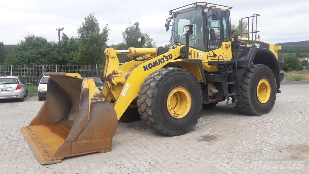 Komatsu WA470-7 Iekrāvēji uz riteņiem