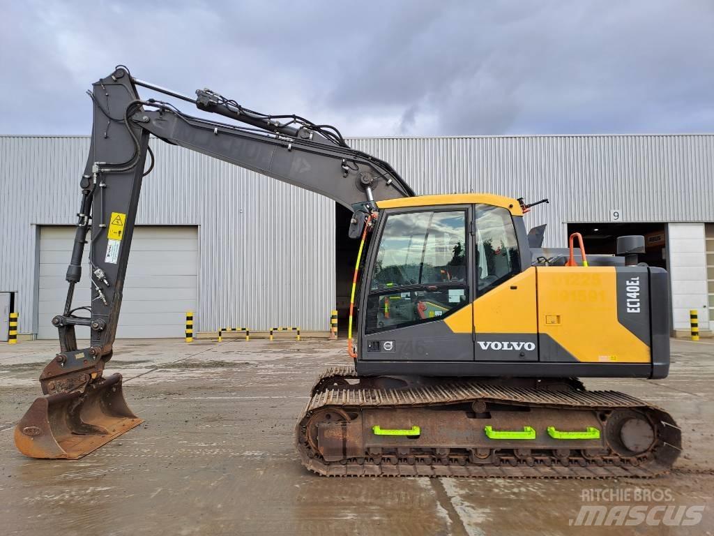 Volvo EC140EL Kāpurķēžu ekskavatori