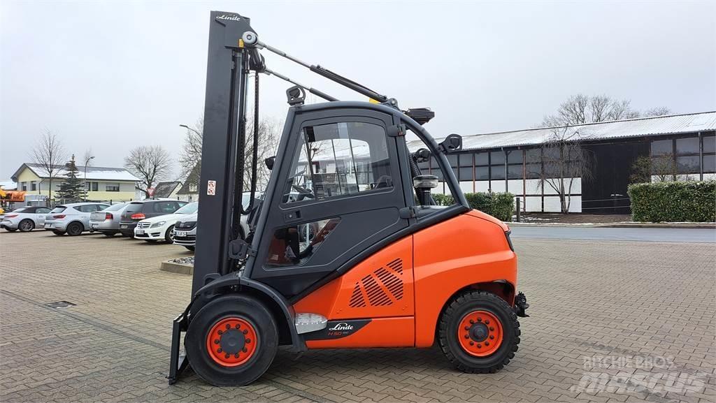Linde H50D-02 Tehnika ar dīzeļa dzinēju