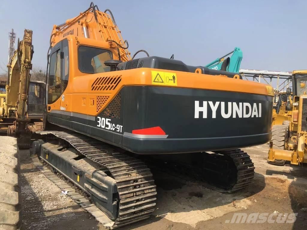 Hyundai R305 LC-9T Kāpurķēžu ekskavatori