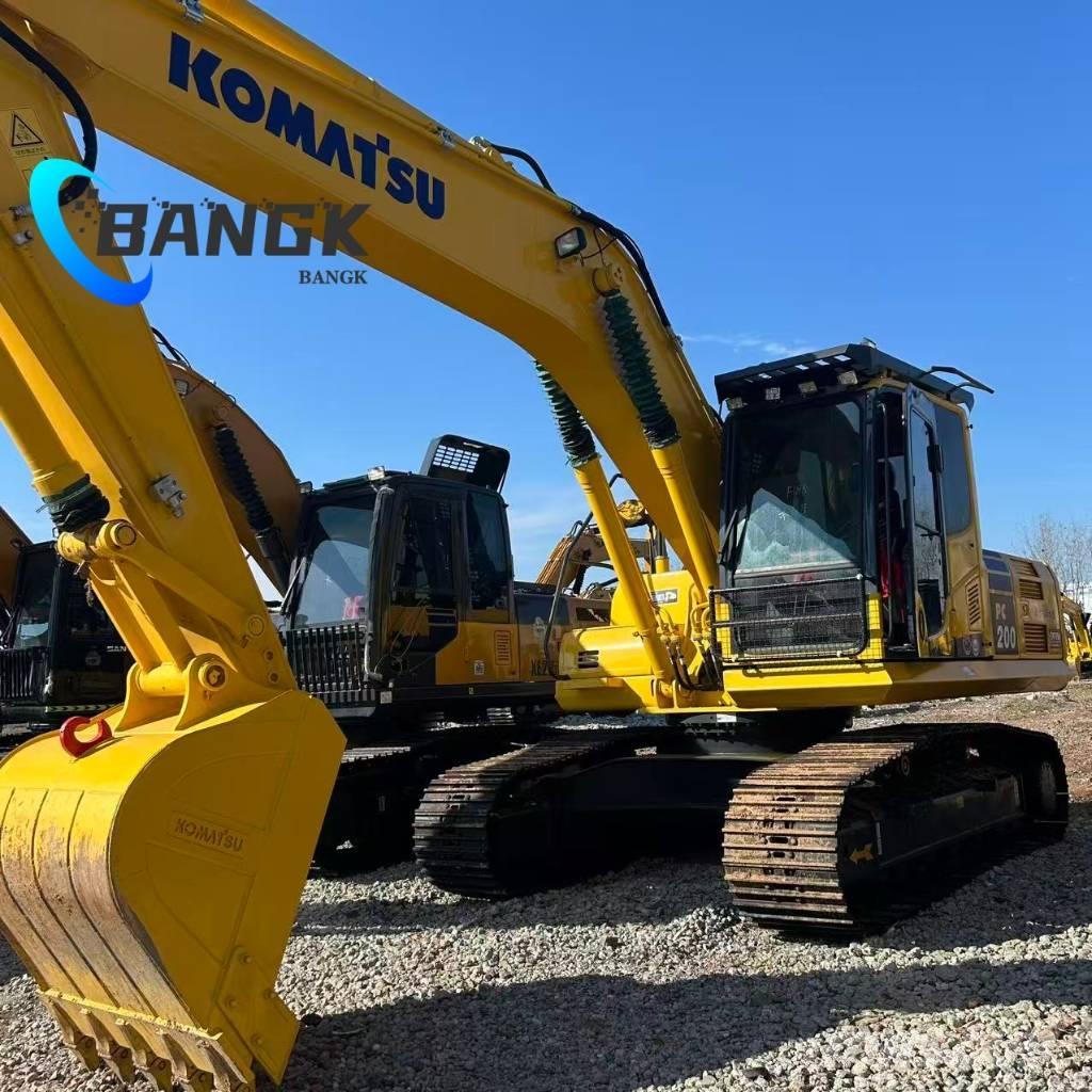 Komatsu PC 200 Kāpurķēžu ekskavatori