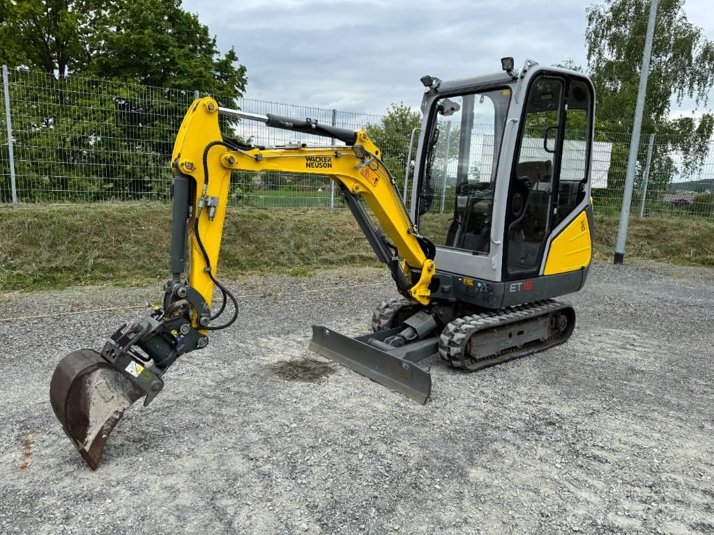 Wacker Neuson ET18 Kāpurķēžu ekskavatori
