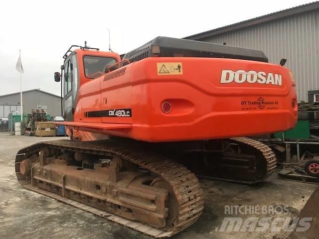 Doosan DX480LC Kāpurķēžu ekskavatori