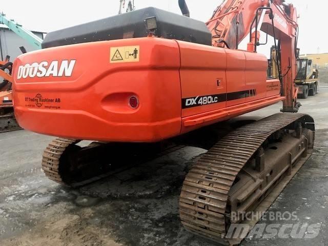 Doosan DX480LC Kāpurķēžu ekskavatori