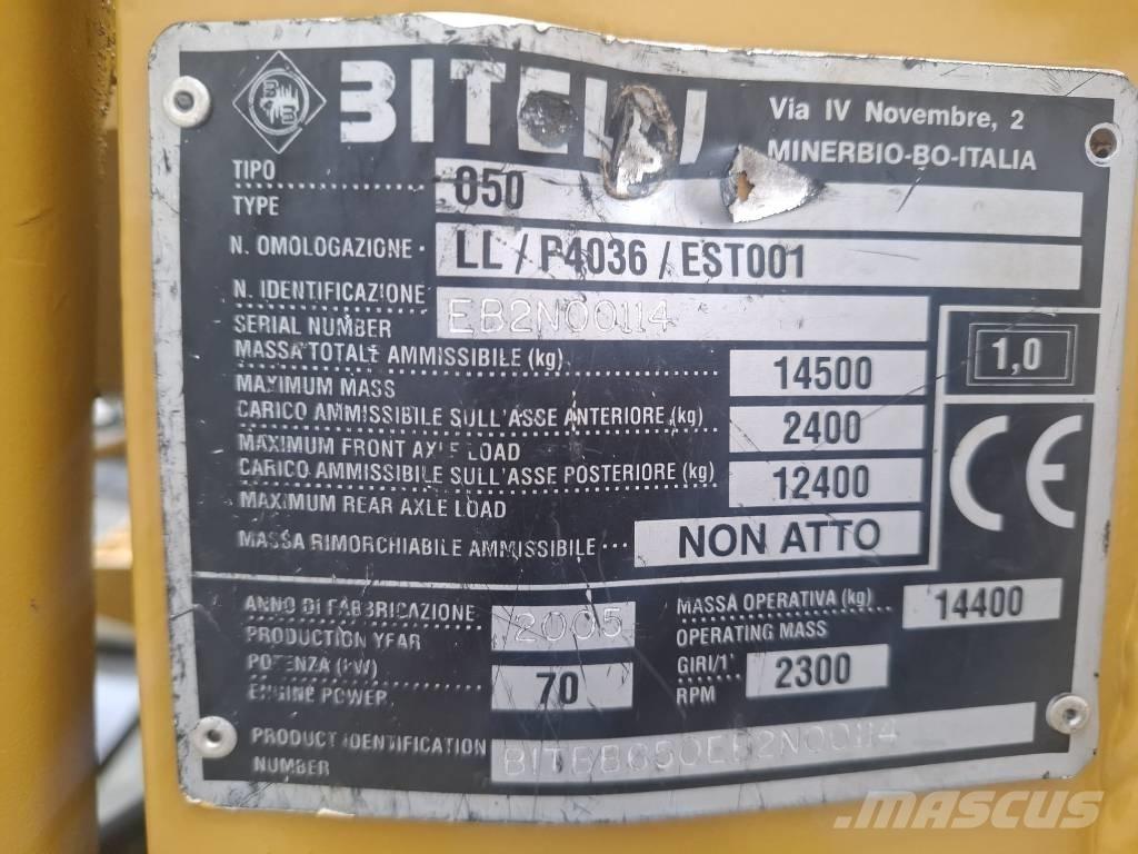 Bitelli BB 650 Asfalta klājēji