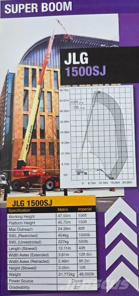 JLG 1500 SJ Teleskopiskie pacēlāji