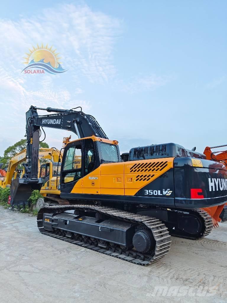 Hyundai R 350LVS Kāpurķēžu ekskavatori