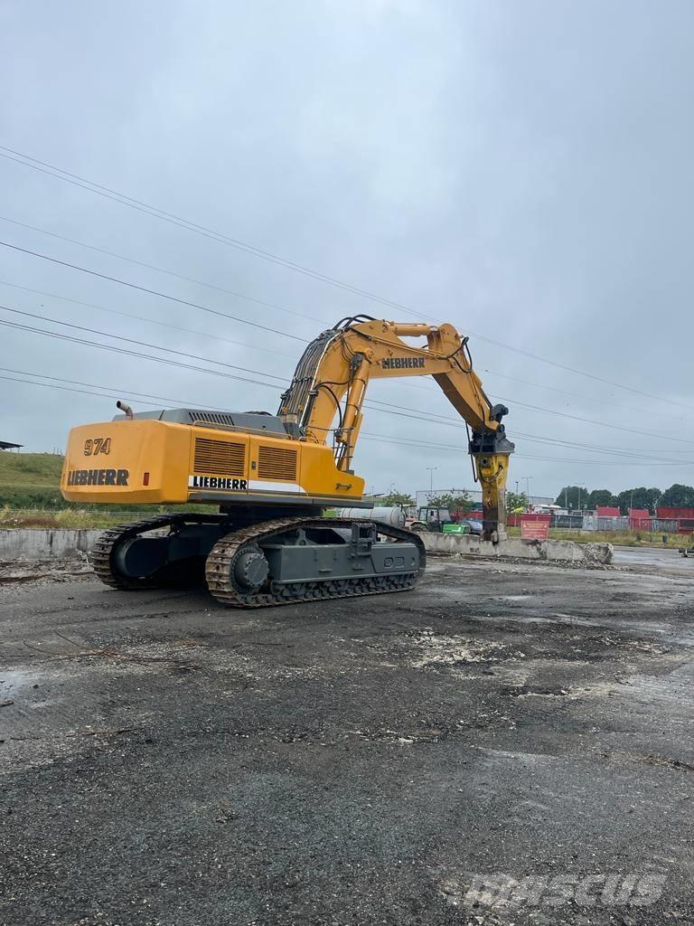 Liebherr R 974 C SHD Kāpurķēžu ekskavatori