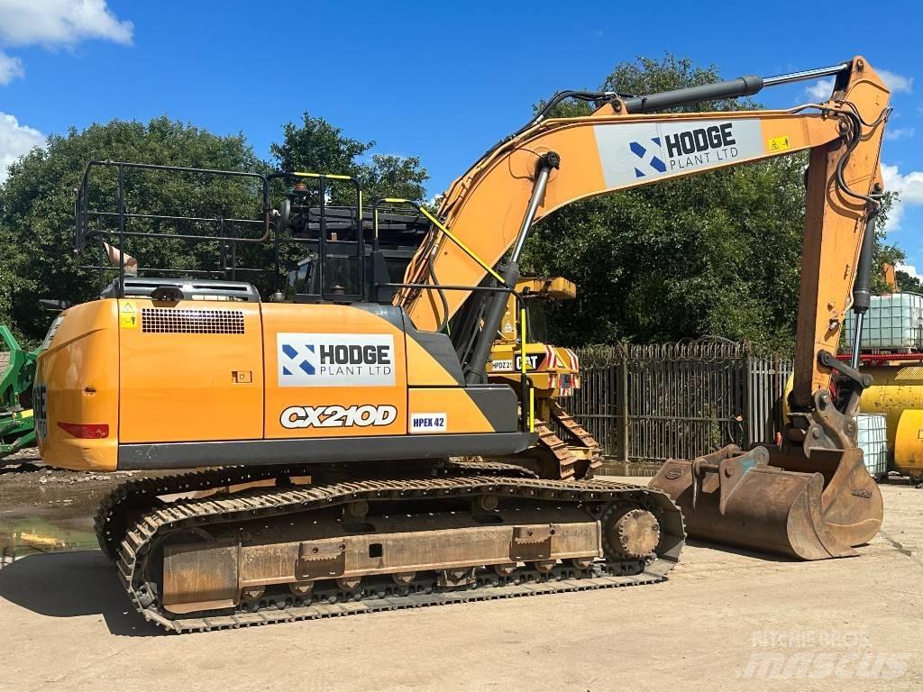 CASE CX 210 D Kāpurķēžu ekskavatori