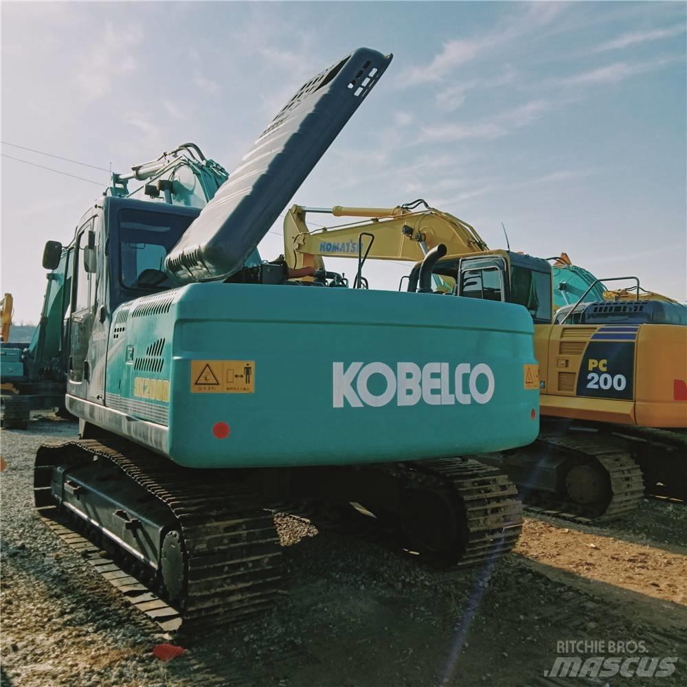 Kobelco SK 200D Kāpurķēžu ekskavatori