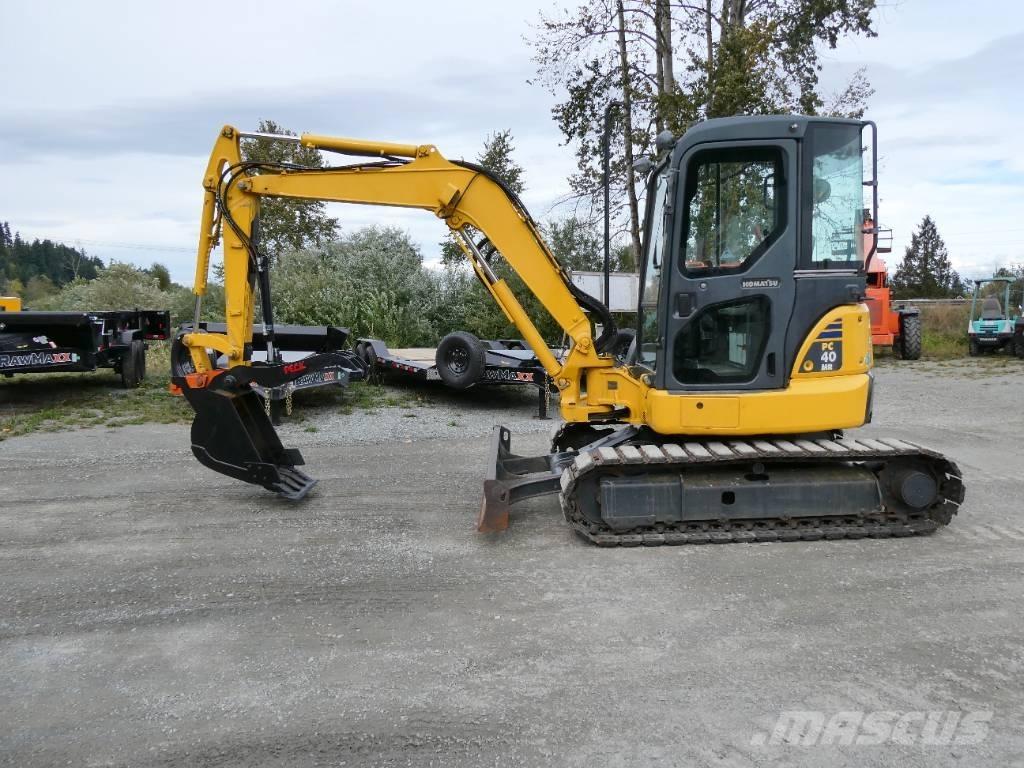 Komatsu PC 40 MR-3 Mini ekskavatori < 7 t