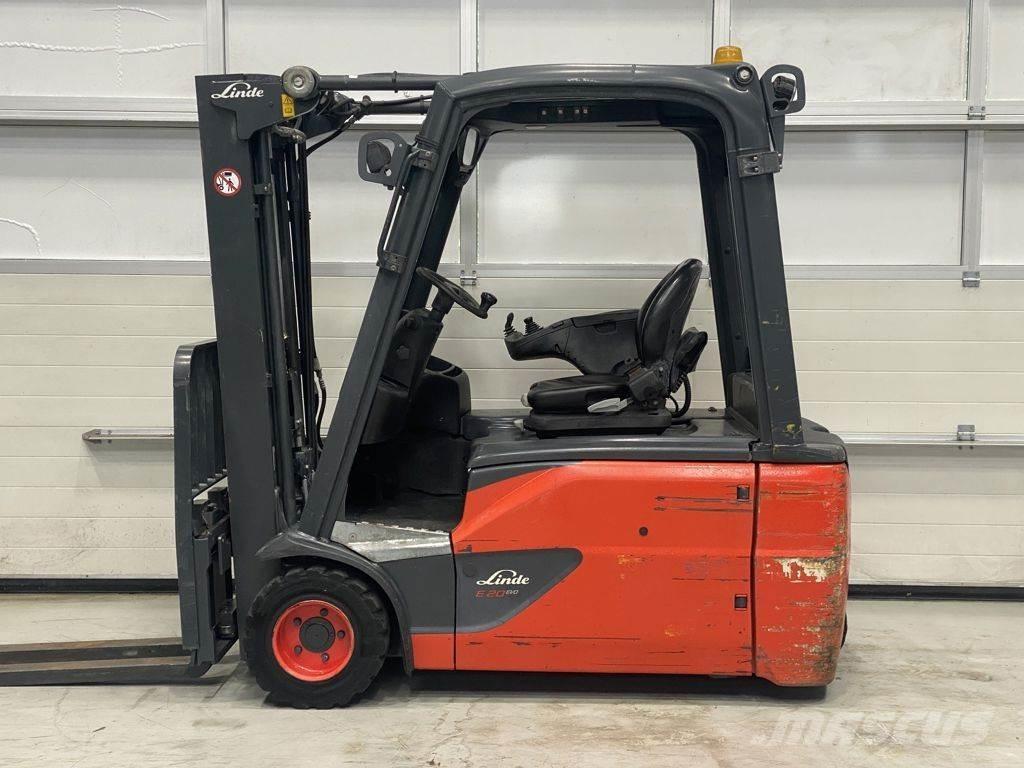 Linde E20L-02 Elektriskie iekrāvēji