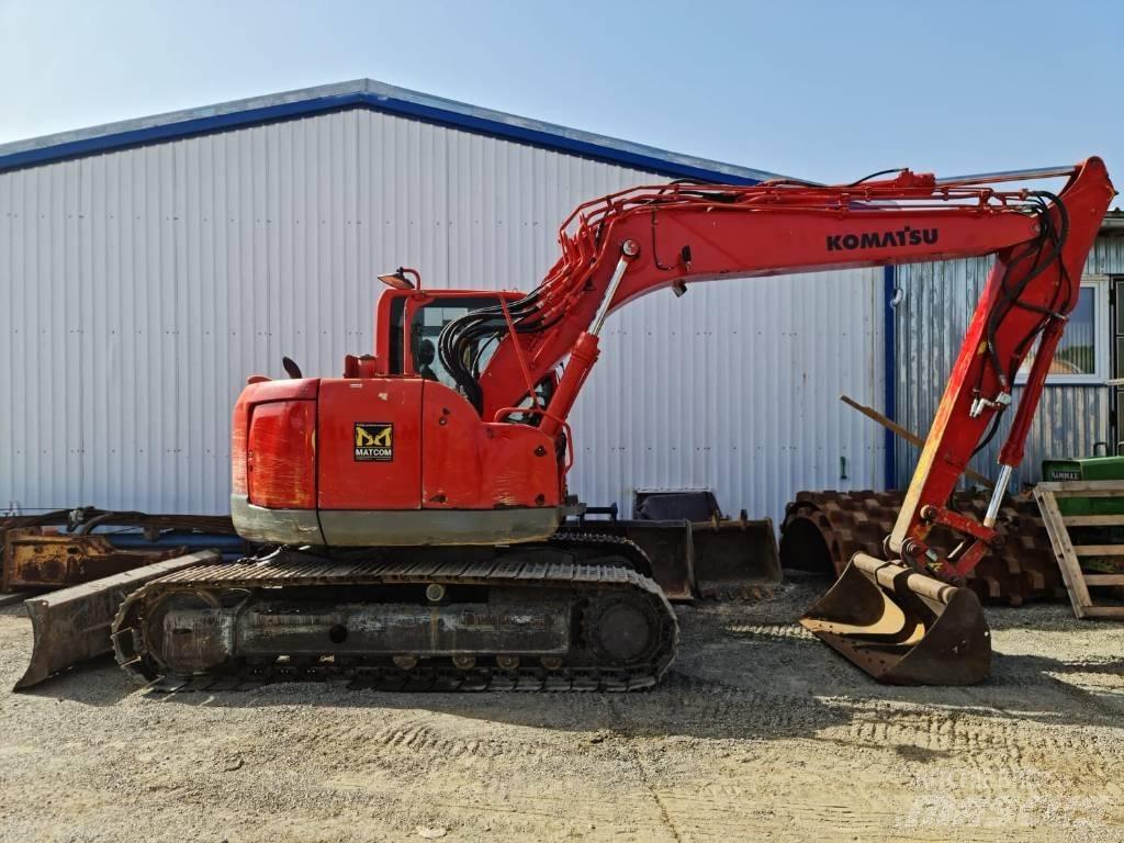 Komatsu PC 138-8 Kāpurķēžu ekskavatori