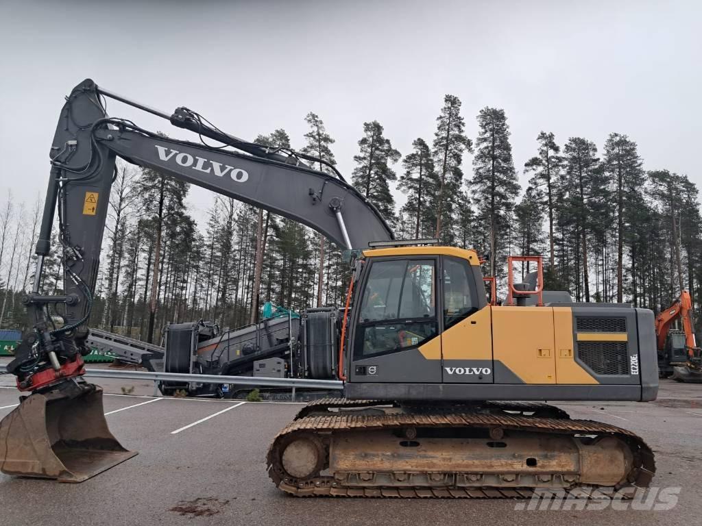 Volvo EC 220 EL Kāpurķēžu ekskavatori