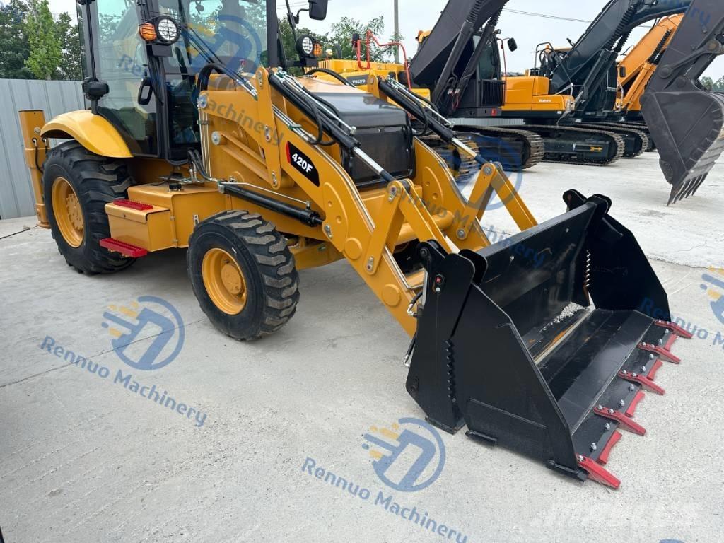 CAT 420 F Ekskavatori-iekrāvēji