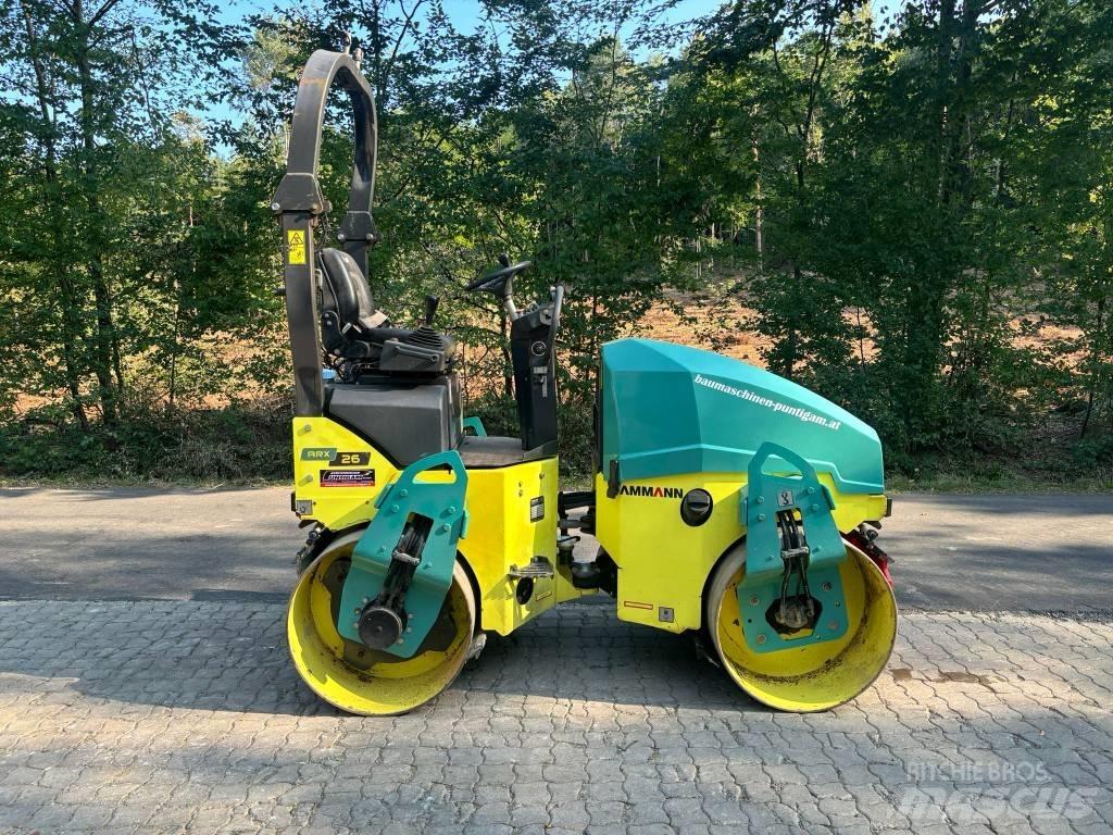 Ammann ARX 26 Divvalču grunts veltņi