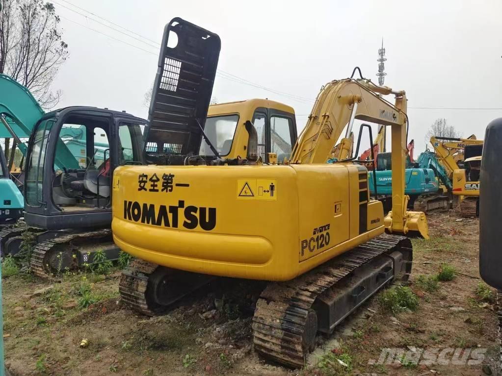 Komatsu PC 120 Kāpurķēžu ekskavatori